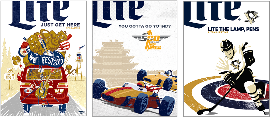 Miller Lite Promotion (1000x443), Png Download