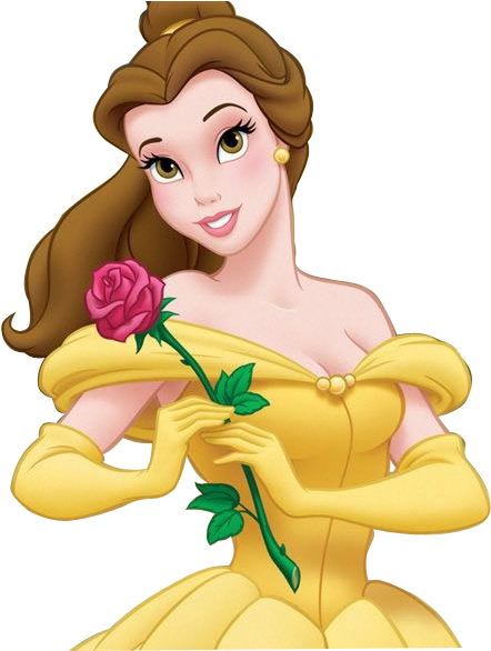 Beauty And The Beast Belle Clipart (530x581), Png Download