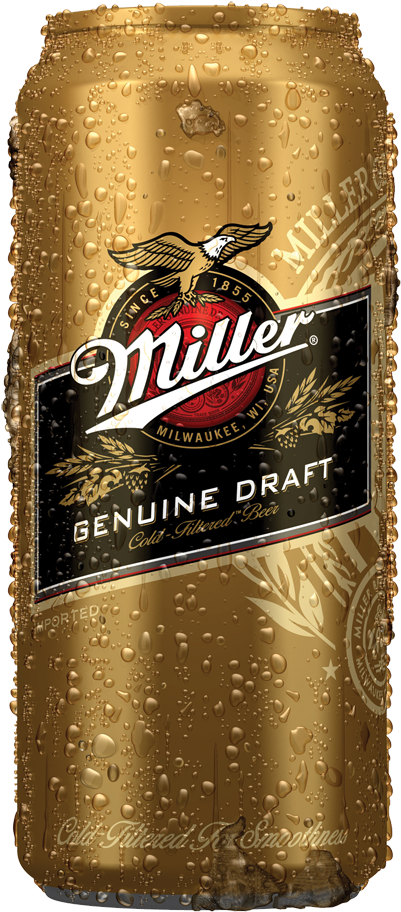 Download Miller Genuine Draft Logo Png Download - Miller Lager Cans - Full Size PNG Image - PNGkit