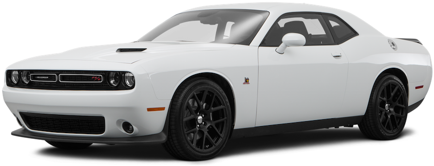 Dodge Challenger - 2016 Dodge Challenger Sxt White (900x355), Png Download