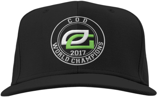 X Hat Optic Cod Champions 2017 Snapback - Optic Gaming (620x620), Png Download