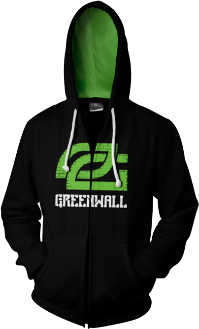 Optic Greenwall Zip Hoodie - Led Zeppelin Zip Hoodie (700x700), Png Download