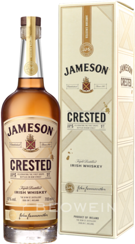 Jameson Crested 0,7 L - Jameson Crested Ten Blended Whiskey (500x500), Png Download