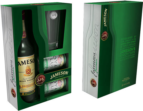 Jameson And Ginger Ale (600x469), Png Download