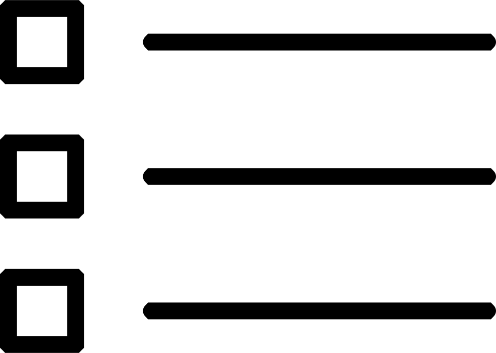 Outlined Square Bullet Point
