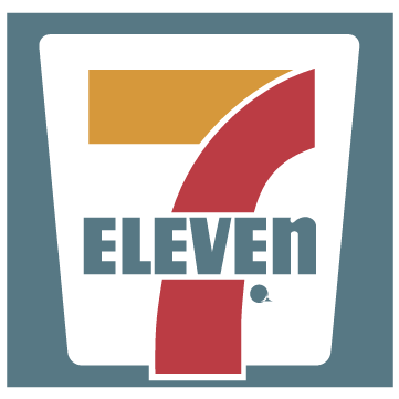 7 Eleven Logo White (480x360), Png Download