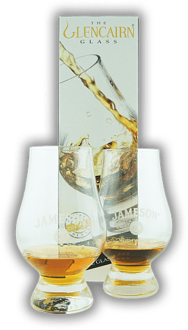 Jameson Geschenkpackung Mit 2 Glencairngläsern - Whisky Glass (270x473), Png Download