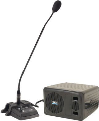 Connect Up To Two Wireless Mics - Anchor Audio Councilman Chm-100 Chairman Conference (370x400), Png Download