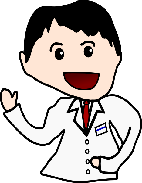 How To Set Use Cartoon Doctor Svg Vector (468x600), Png Download