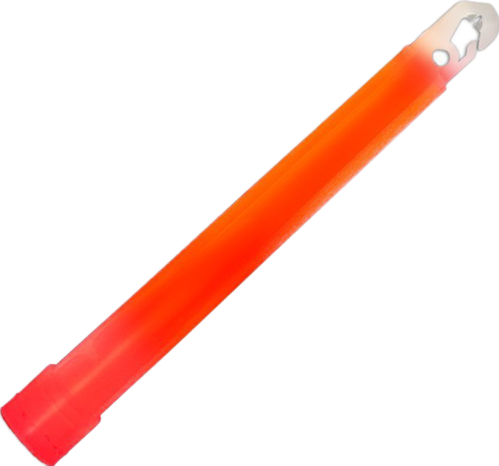 Marine Fishing Chemical Glow Stick 6 Inch Yellow Amber - Red Glow Sticks Transparent (499x466), Png Download