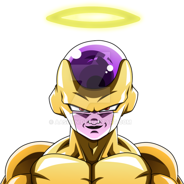 Golden Frieza By Aashan Dragon Ball - Golden Frieza No Background (800x783), Png Download