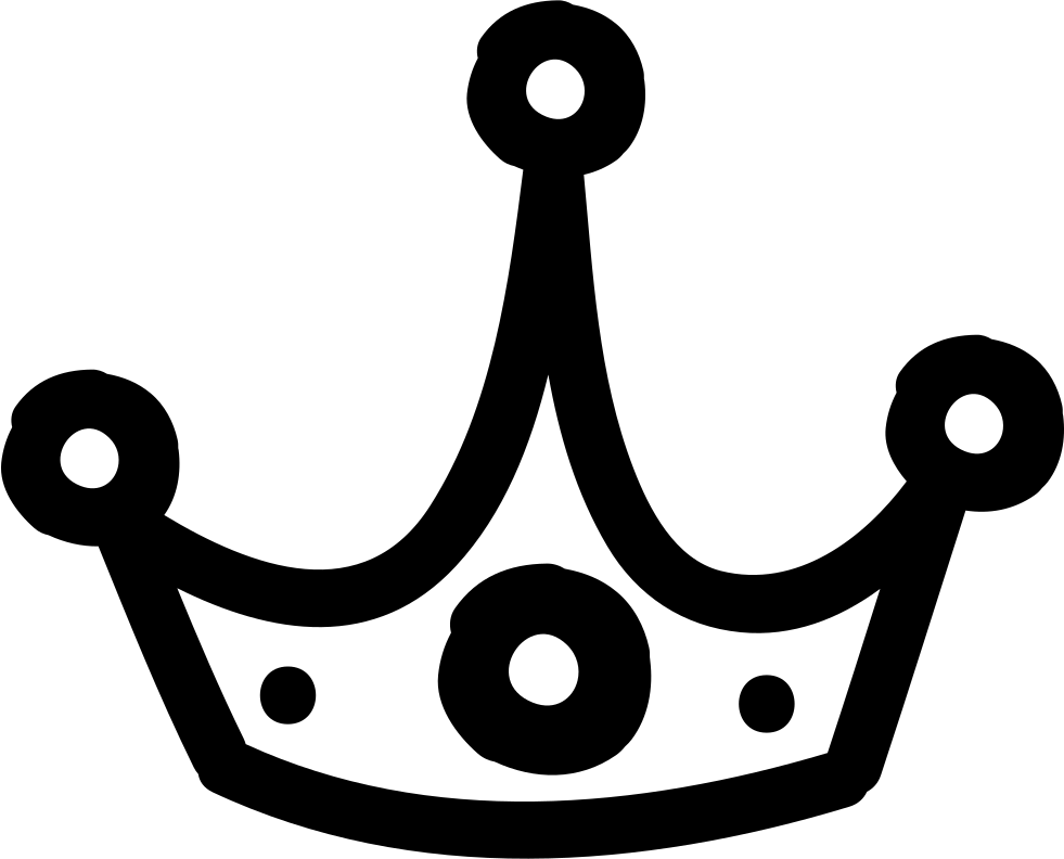 Png File Svg - Hand Drawn Crown Png (981x792), Png Download