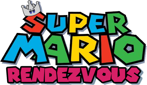 Super Mario Rendezvous Crown - Super Mario Name Png (476x276), Png Download