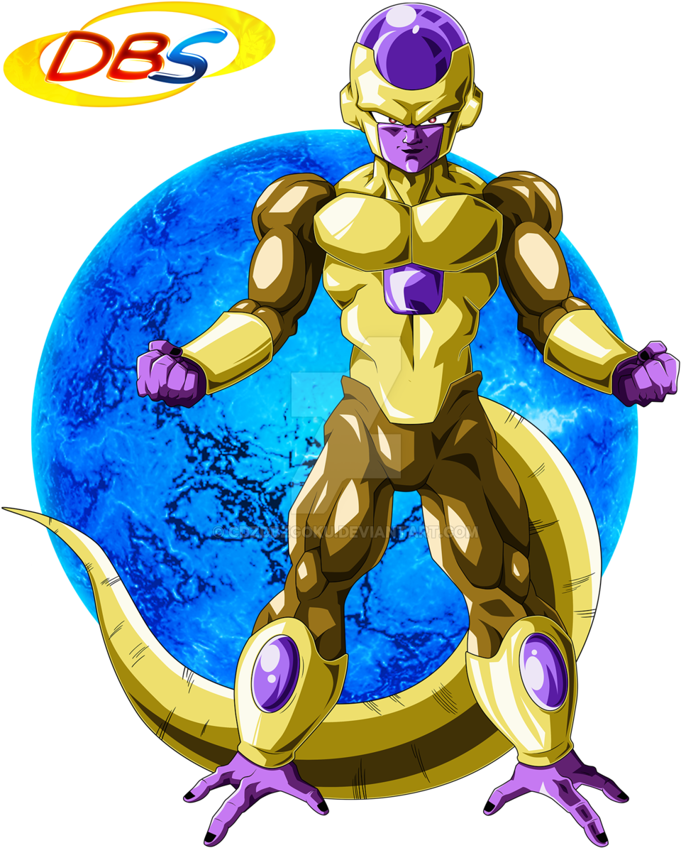 Frieza Gold V2 By Cdzdbzgoku - Frieza (1024x1229), Png Download
