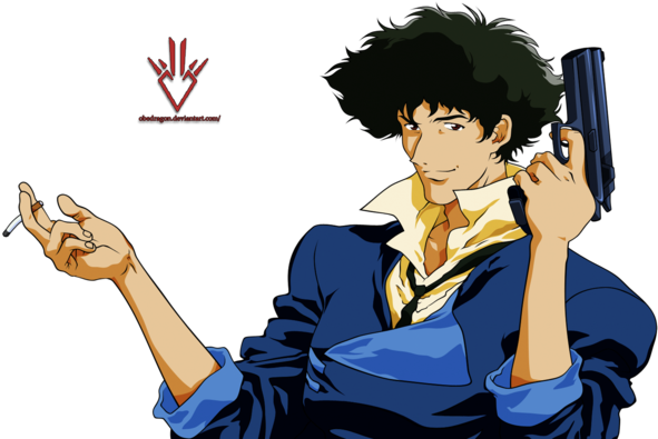 Cowboy Bebop Png - Spike Cowboy Bebop Png (600x404), Png Download