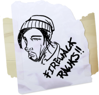 Paper Scrap 09 Graffiti Screen - Life Is Strange (410x393), Png Download