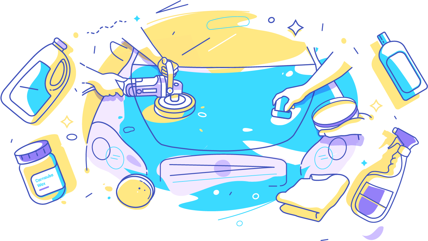 Car Wax - Car (1544x837), Png Download