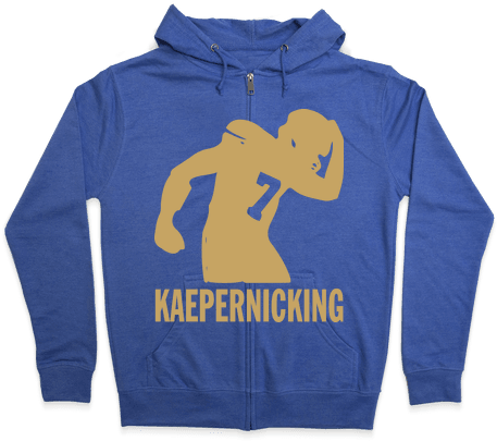 Kaepernicking Zip Hoodie - Smoking (484x484), Png Download