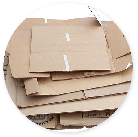 Cardboard - Cardboard Box Recycling (459x456), Png Download