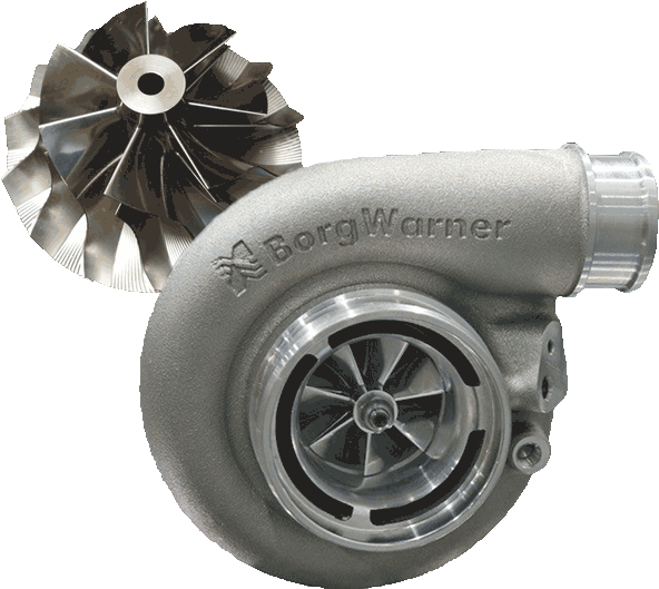 Turbo - Turbo Borg Warner (600x537), Png Download