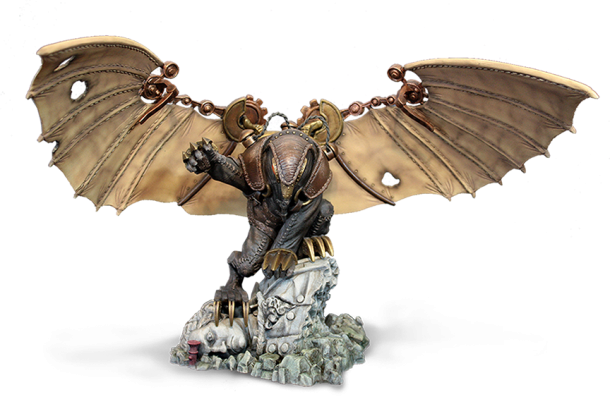 The Premium Edition Of The Game Is Currently Being - Bioshock Infinite Songbird Statue (610x397), Png Download