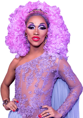 Love Her Or Hate Her, The Vixen Cracked Open The Gay - Vixen Drag Queen Pink (330x412), Png Download