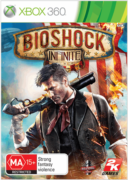 Bioshock Infinite Xbox 360 (600x600), Png Download