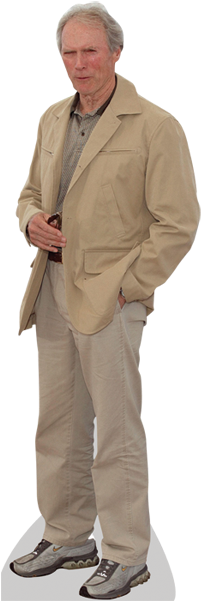 Clint Eastwood - Action Figure (1200x600), Png Download