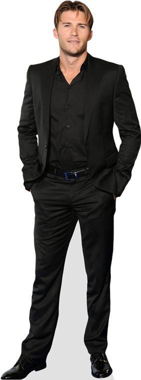 Scott Eastwood Cardboard Cutout - Celebrity Cutouts Scott Eastwood Life Size Cutout (363x757), Png Download