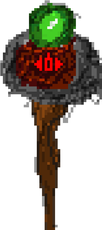 Wizard Staff - Cartoon (1125x900), Png Download