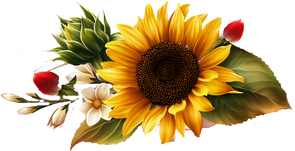 Obrazek - Tube Fleurs Flores Flowers Bloemen Png (599x434), Png Download