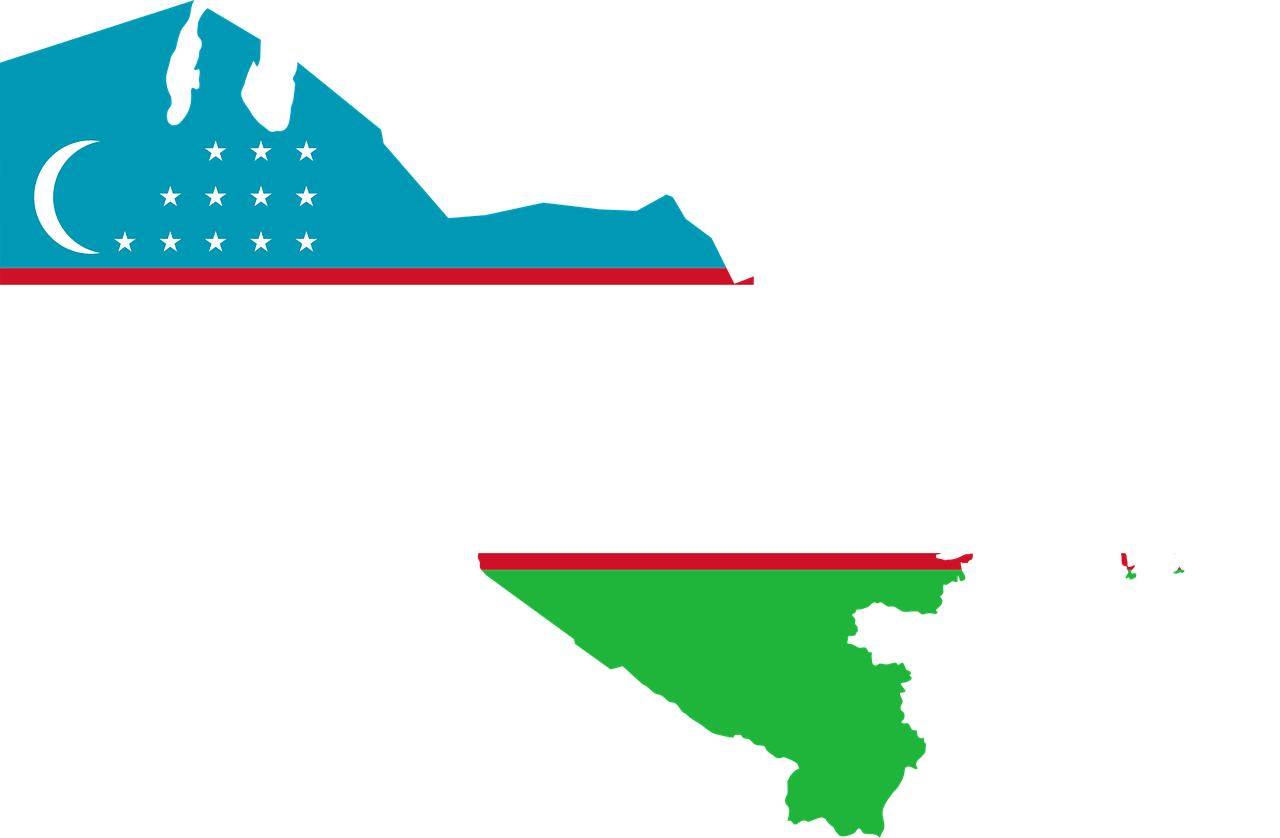 Flag Of Uzbekistan Computer Icons Map Can Stock Photo - Uzbekistan Clipart (519x340), Png Download