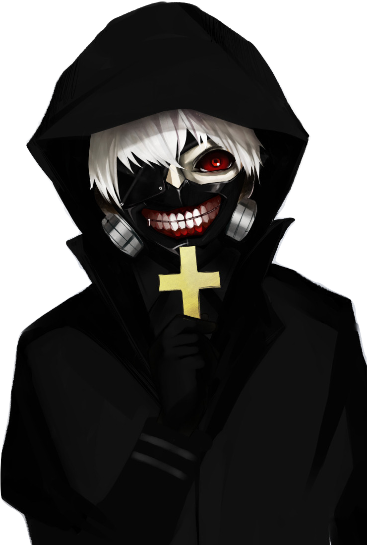 Kaneki Badass (739x1142), Png Download