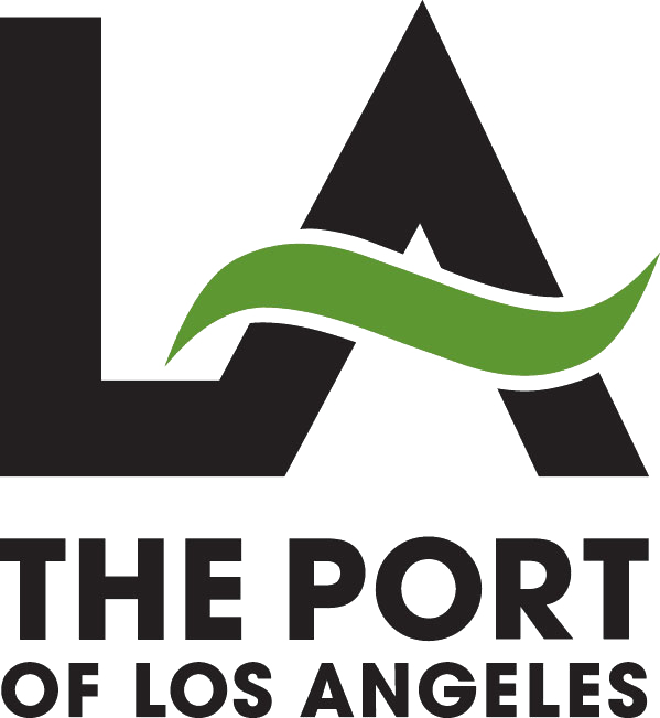 We - Port Of Los Angeles Logo (599x651), Png Download