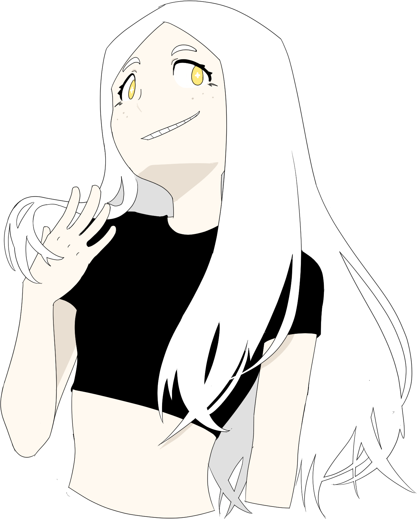 Hikari Draws, Ken Kaneki - Illustration (2465x2253), Png Download