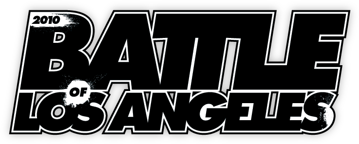 2010 Battle Of Los Angeles On Dvd Is Now Shipping - Battle Of Los Angeles Logo Png (752x311), Png Download