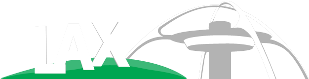 Los Angeles International Airport Cartoon Graphic - Los Angeles International Airport Logo (700x306), Png Download