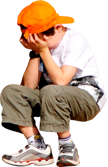Download - Nino Sentado Png (411x637), Png Download