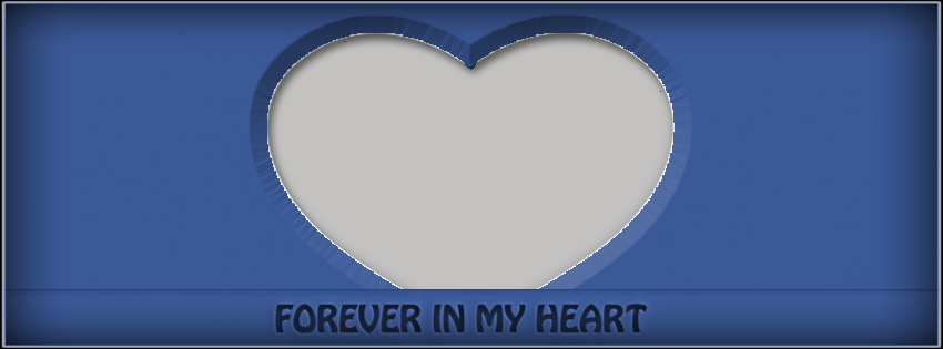 Heart Frame Facebook Cover - Facebook (850x315), Png Download