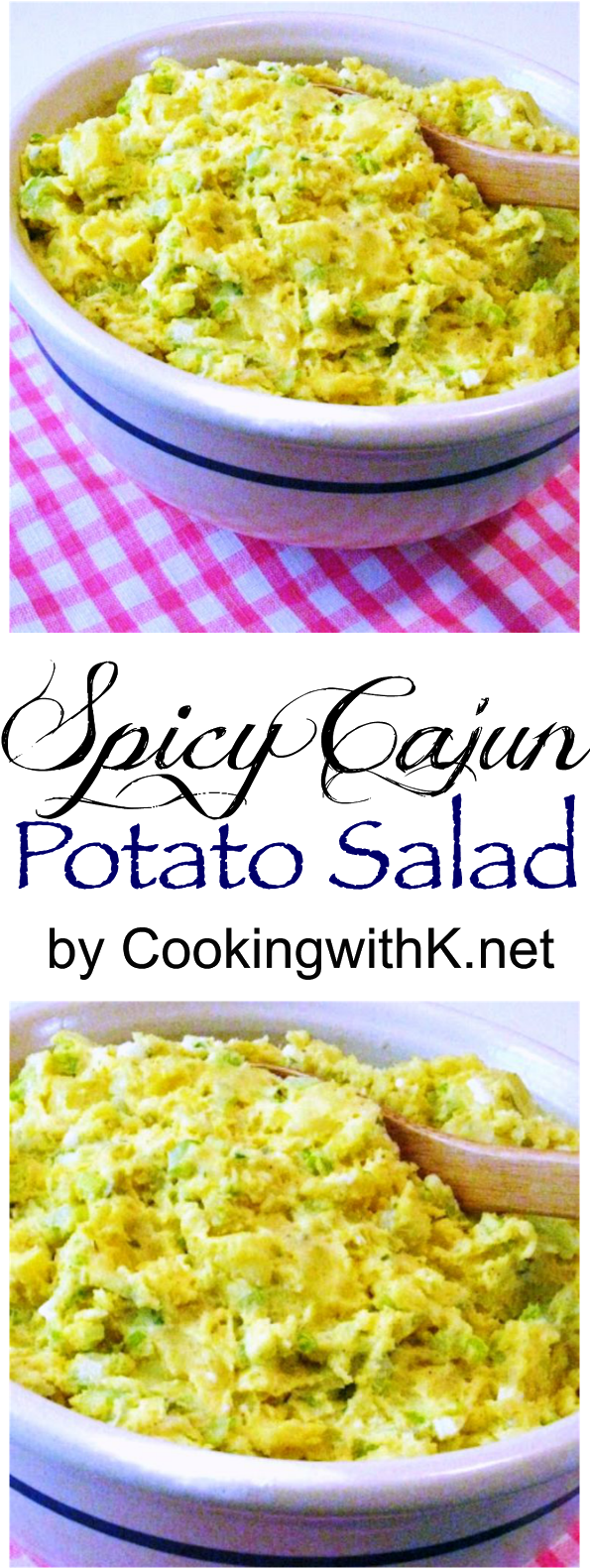 Spicy Cajun Potato Salad - Sandy Shorts: Beach Stories Set In And Around Bethany (596x1600), Png Download