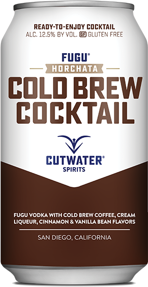 Cutwater Fugu Horchata Cold Brew - Cutwater Rum And Cola (342x608), Png Download