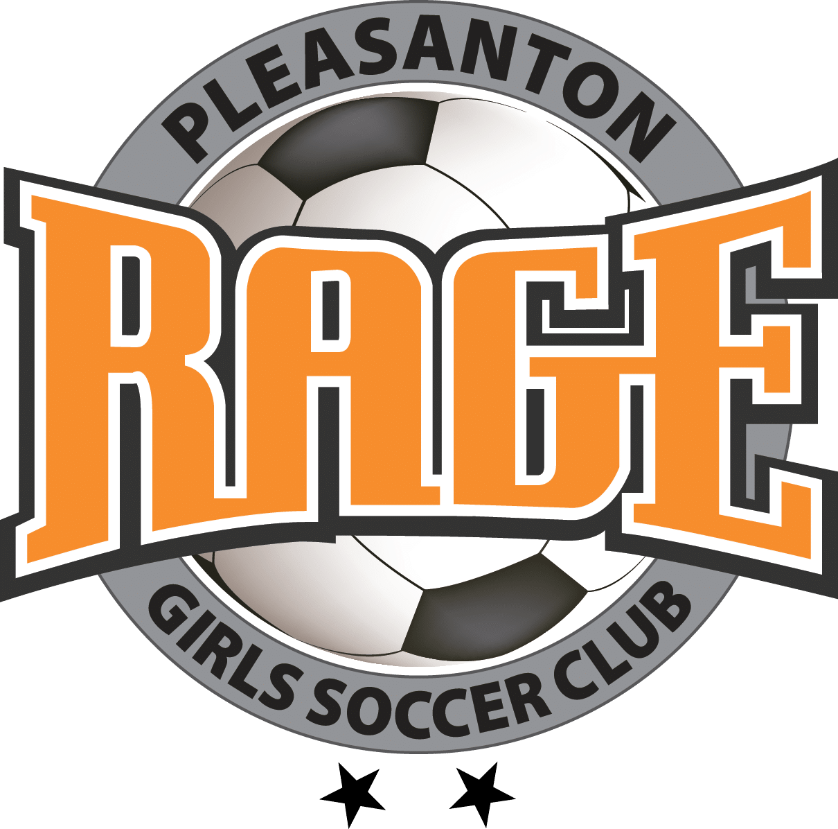 Rage-logo - Pleasanton Rage Girls Soccer (1210x1196), Png Download