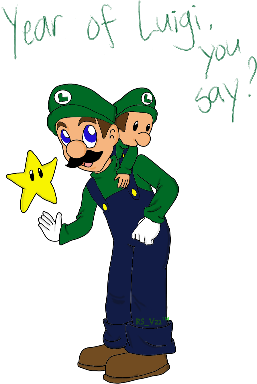 Luigi Fond D'écran Probably Containing A Jersey And - Luigi (1179x1462), Png Download