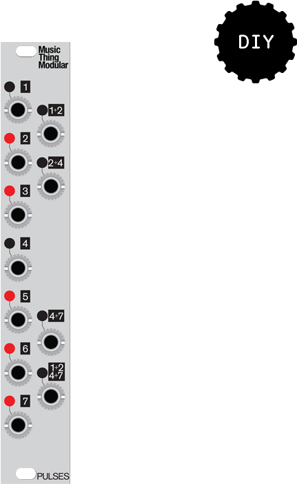 Turing Machine Pulses Mkii Expander Diy Kit - Music (800x800), Png Download