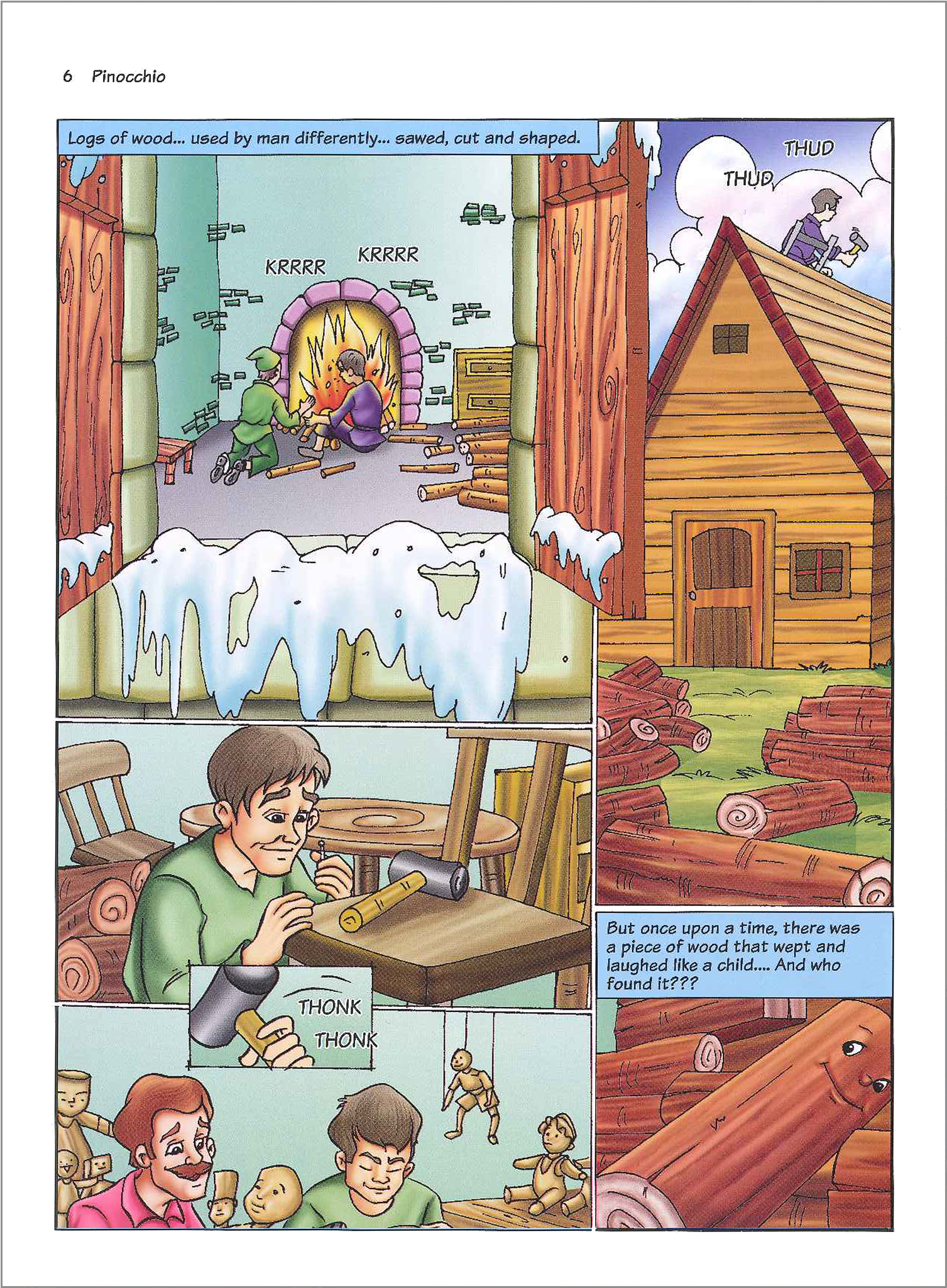 Pinocchio Puts A Modern Spin On A Timeless Tale - Pinocchio: Illustrated Graphic Novels [book] (2048x2048), Png Download
