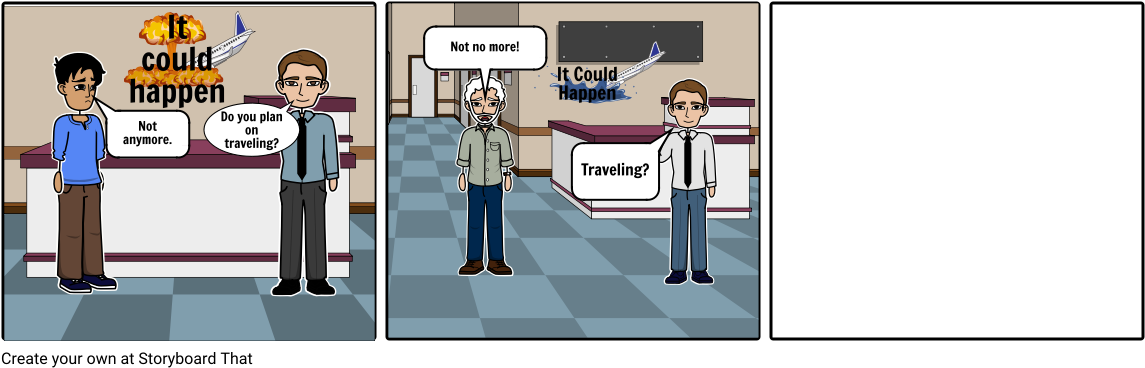 Scary Traveling - Cartoon (1164x385), Png Download