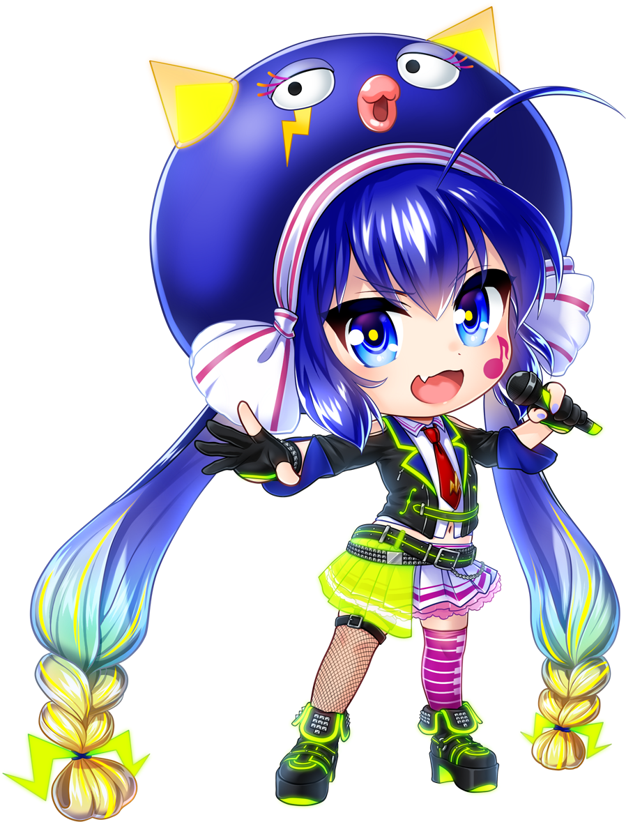 Spicy-chibitransparent - Vocaloid Otomachi Una (1000x1300), Png Download