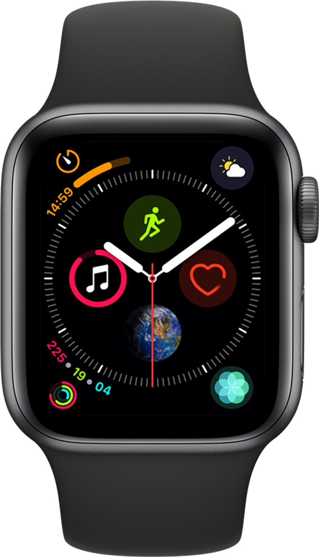 Download A Side View Of The Apple Watch Series 4 In Gold Apple Watch Series 3 Full Size Png Image Pngkit