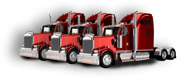 Fleet Servicing - Peterbilt (569x254), Png Download