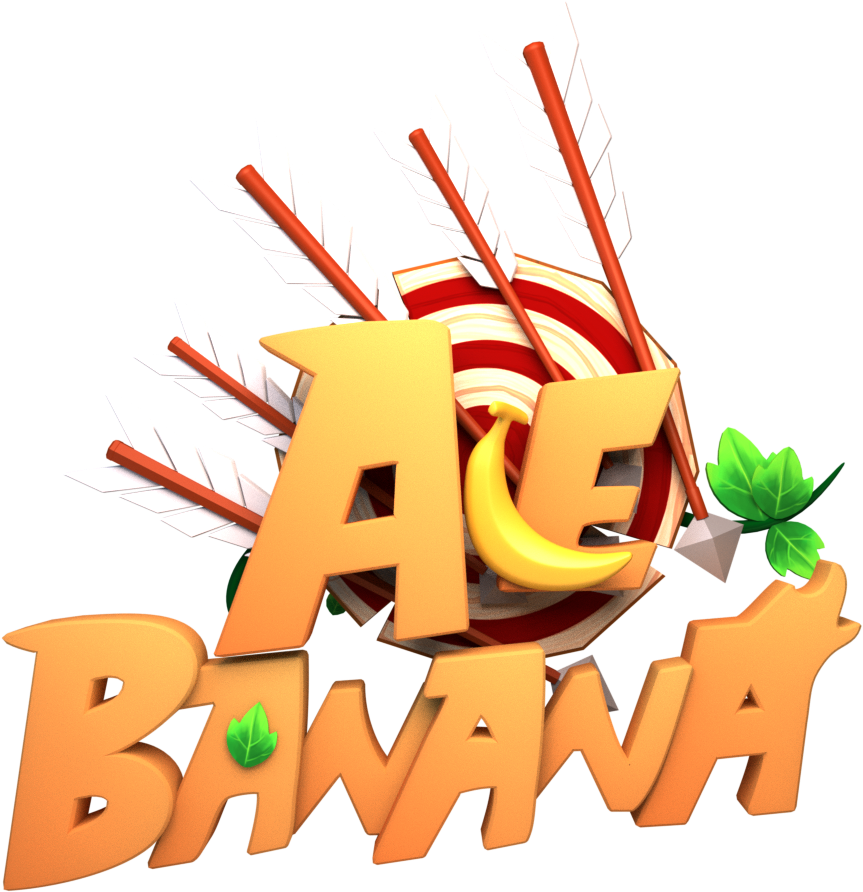 Ace Banana Logo Stacked - Ace Banana Ps4 Cover (1080x1080), Png Download